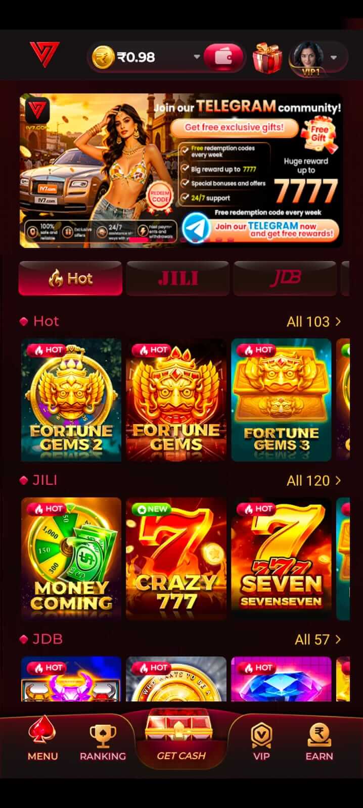 IV7 Game App